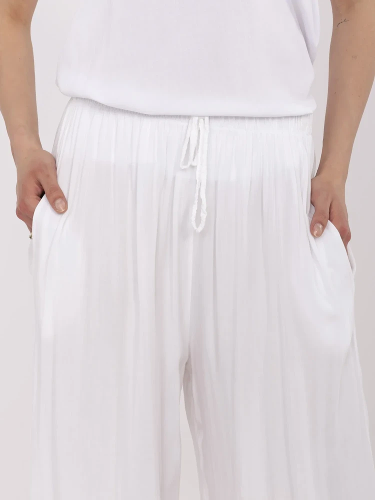 Italy Moda Kelnės-MI-SP-25734.78-balta
