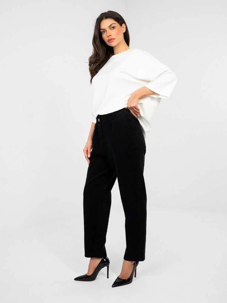 Italy Moda Kelnės-MI-SP-2689.47-juoda