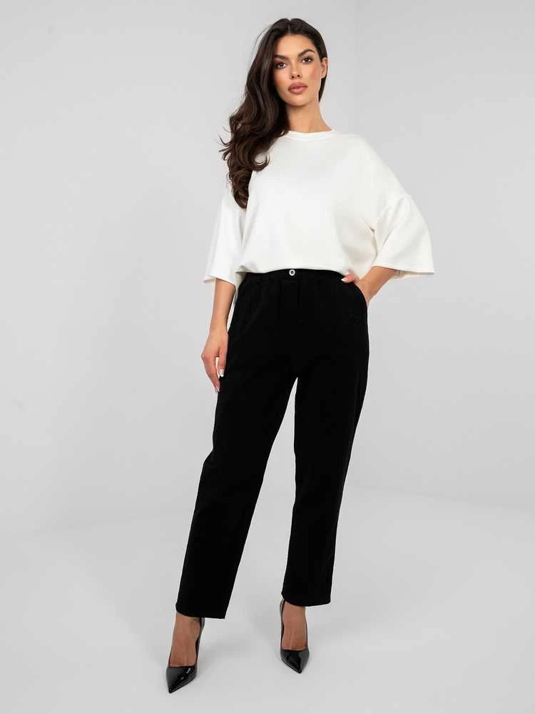 Italy Moda Kelnės-MI-SP-2689.47-juoda