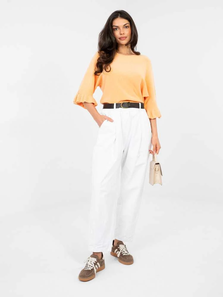Italy Moda Kelnės-MI-SP-2690.00-balta