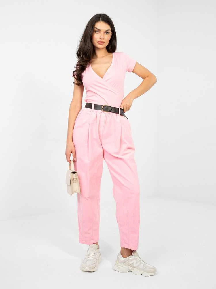 Italy Moda Kelnės-MI-SP-2690.00-jasny rožinė