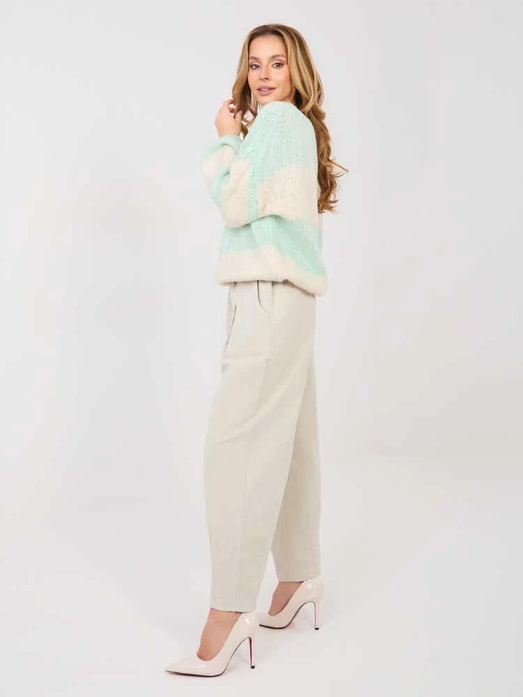 Italy Moda Kelnės-MI-SP-2690.00-jasny smėlio spalva