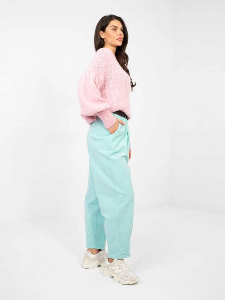 Italy Moda Kelnės-MI-SP-2690.00-mietowy