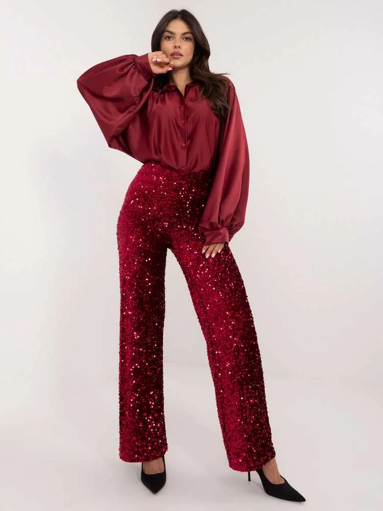 Italy Moda Kelnės-MI-SP-4323C.28-bordinė