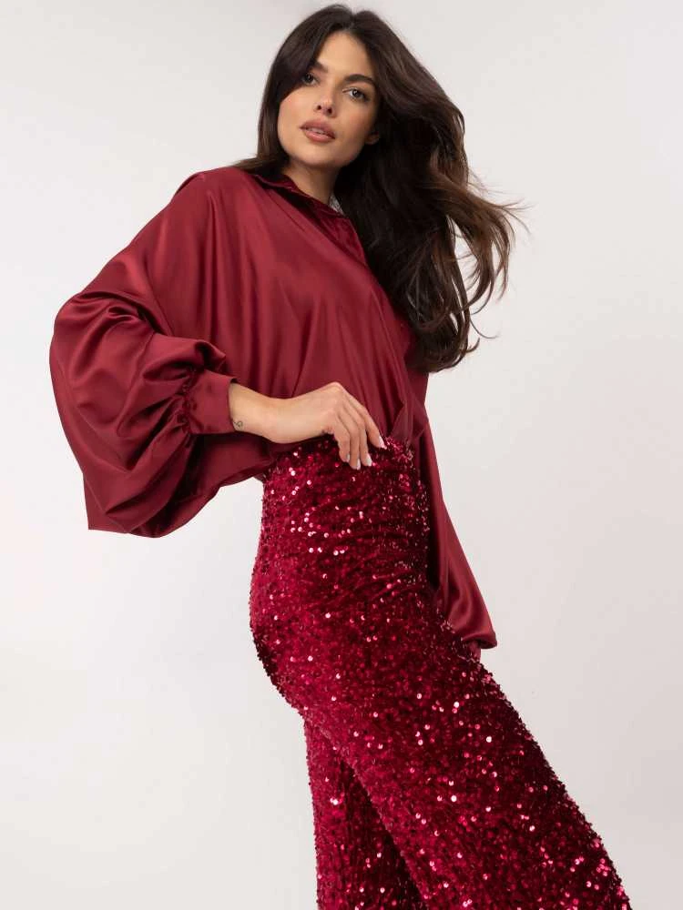 Italy Moda Kelnės-MI-SP-4323C.28-bordinė