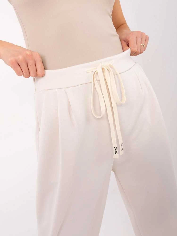 Italy Moda Kelnės-MI-SP-61700.80P-jasny smėlio spalva