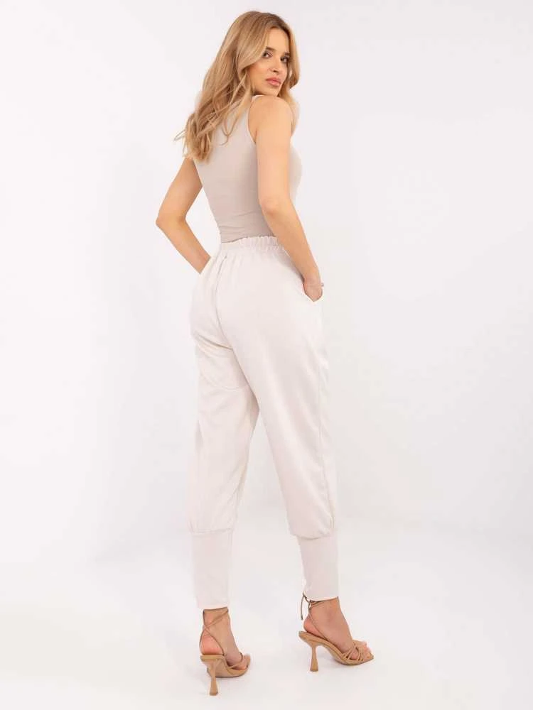 Italy Moda Kelnės-MI-SP-61700.80P-jasny smėlio spalva