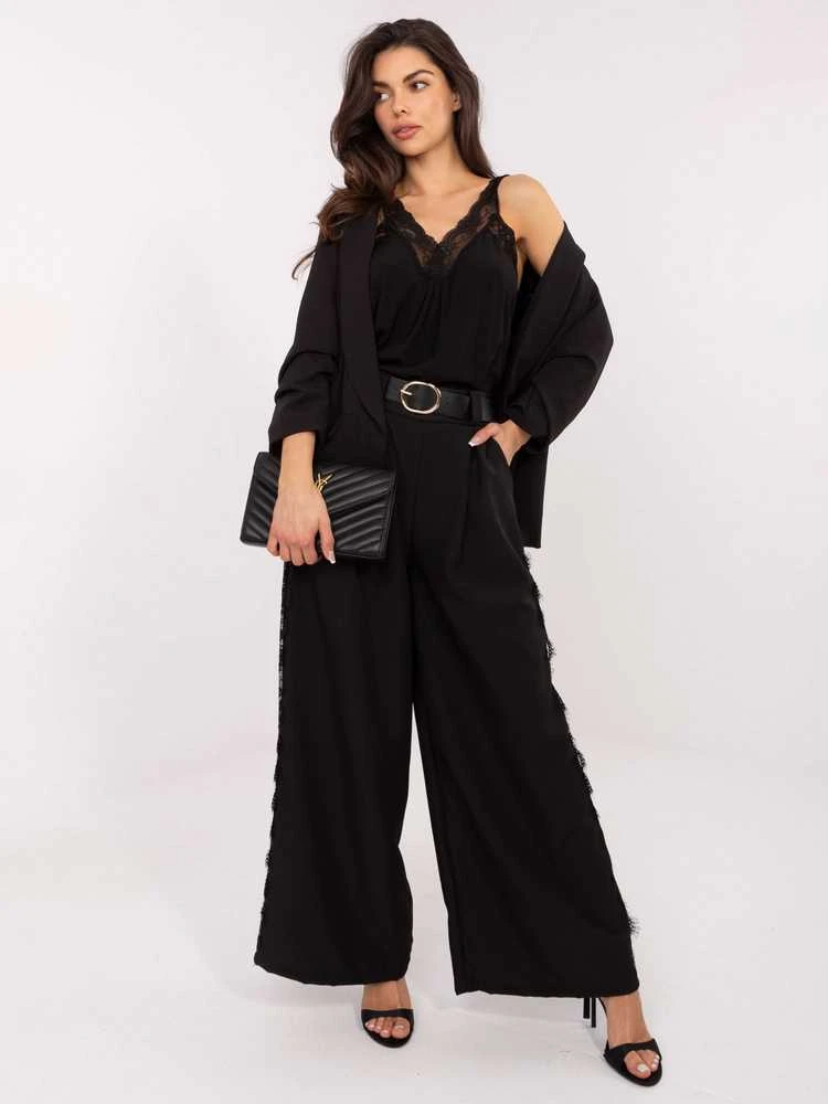 Italy Moda Kelnės-MI-SP-62440.56-juoda