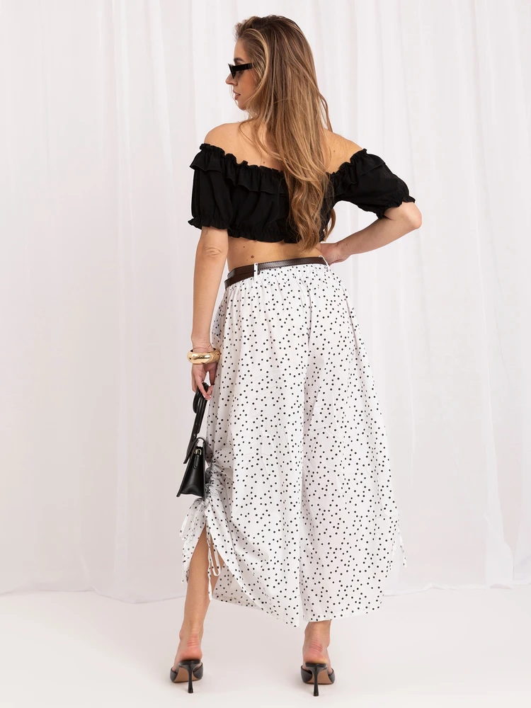 Italy Moda Kelnės-MI-SP-631061.75-balta