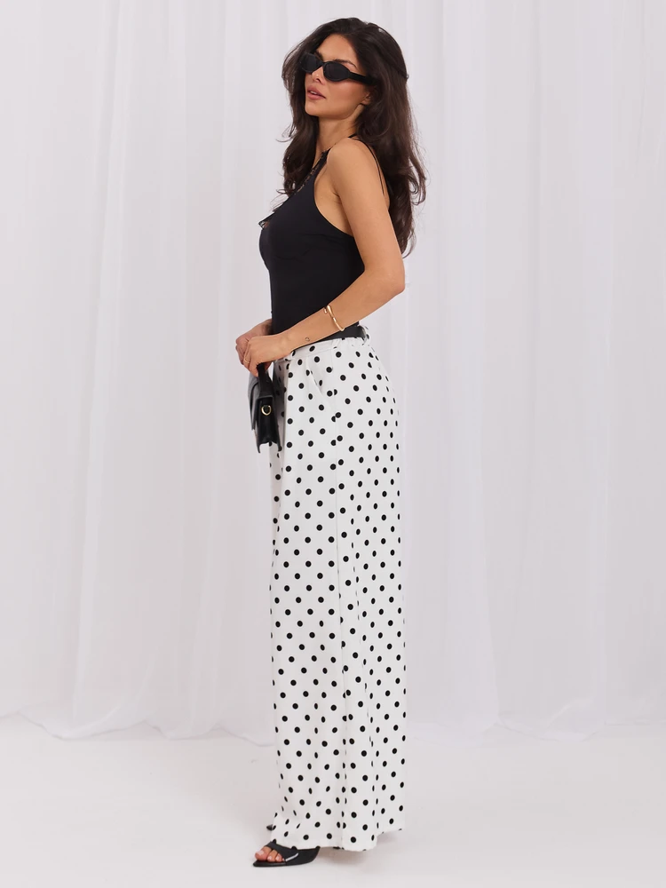 Italy Moda Kelnės-MI-SP-A230430.82-balta