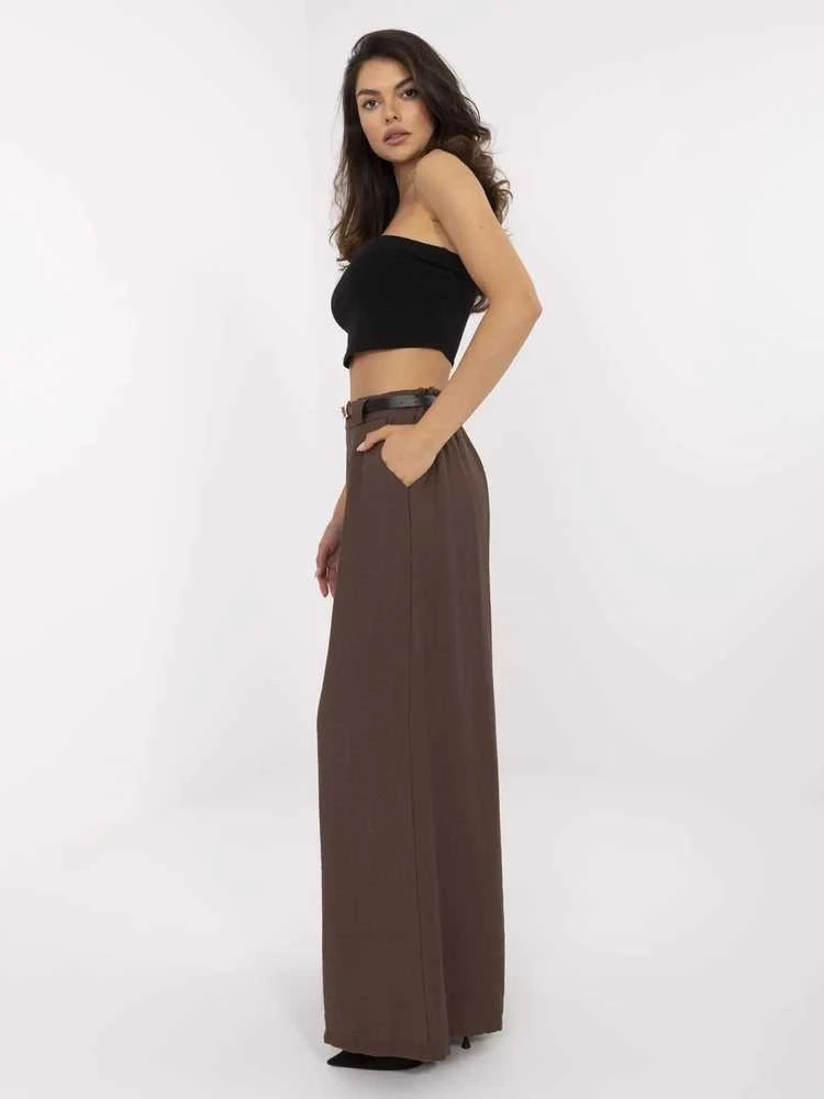 Italy Moda Kelnės-MI-SP-A2476.95-ruda