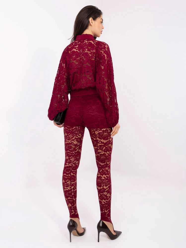 Italy Moda Kelnės-MI-SP-K87.55-bordinė