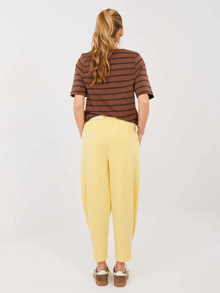 Italy Moda Kelnės-MI-SP-P6224.71-jasny geltona