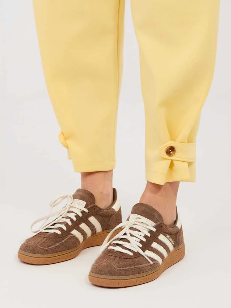 Italy Moda Kelnės-MI-SP-P6224.71-jasny geltona