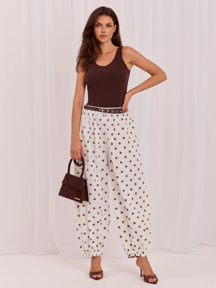 Italy Moda Kelnės-MO-SP-13588.95-ecru