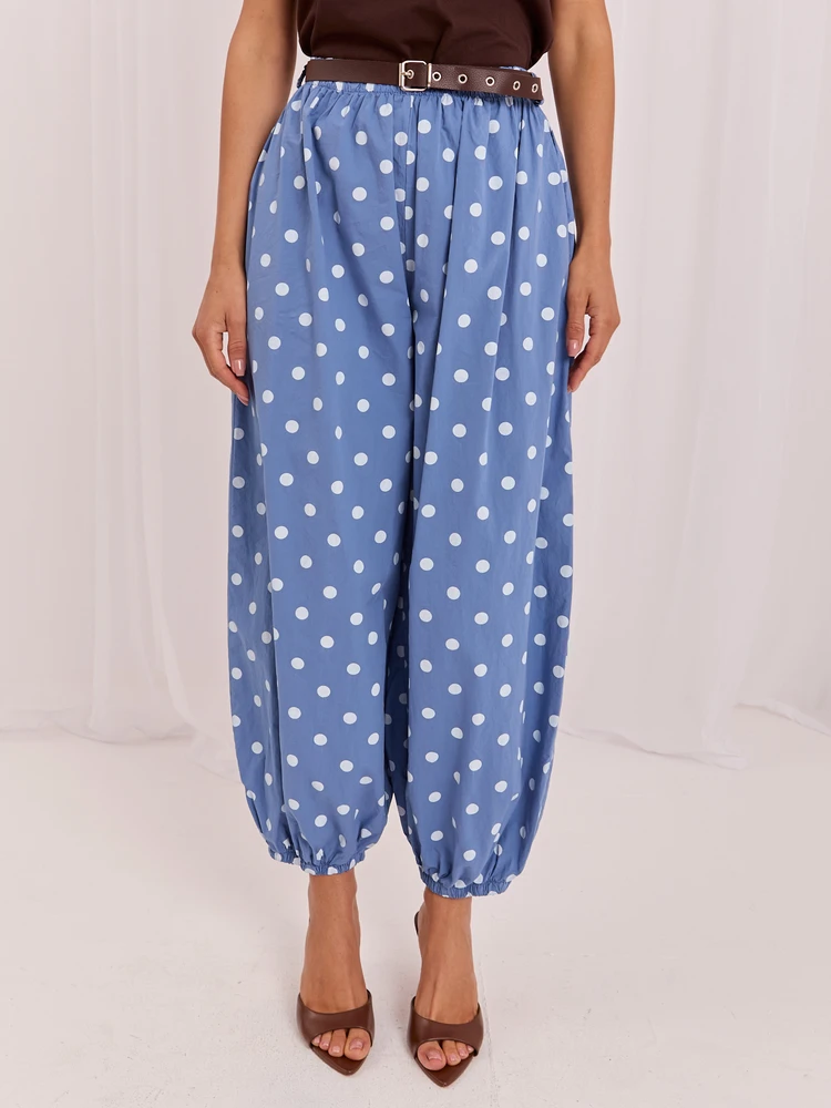 Italy Moda Kelnės-MO-SP-13588.95-mėlyna