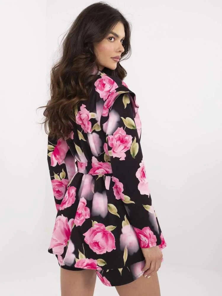 Italy Moda Kombinezonas-DHJ-KO-20615-2.60-juoda-rožinė