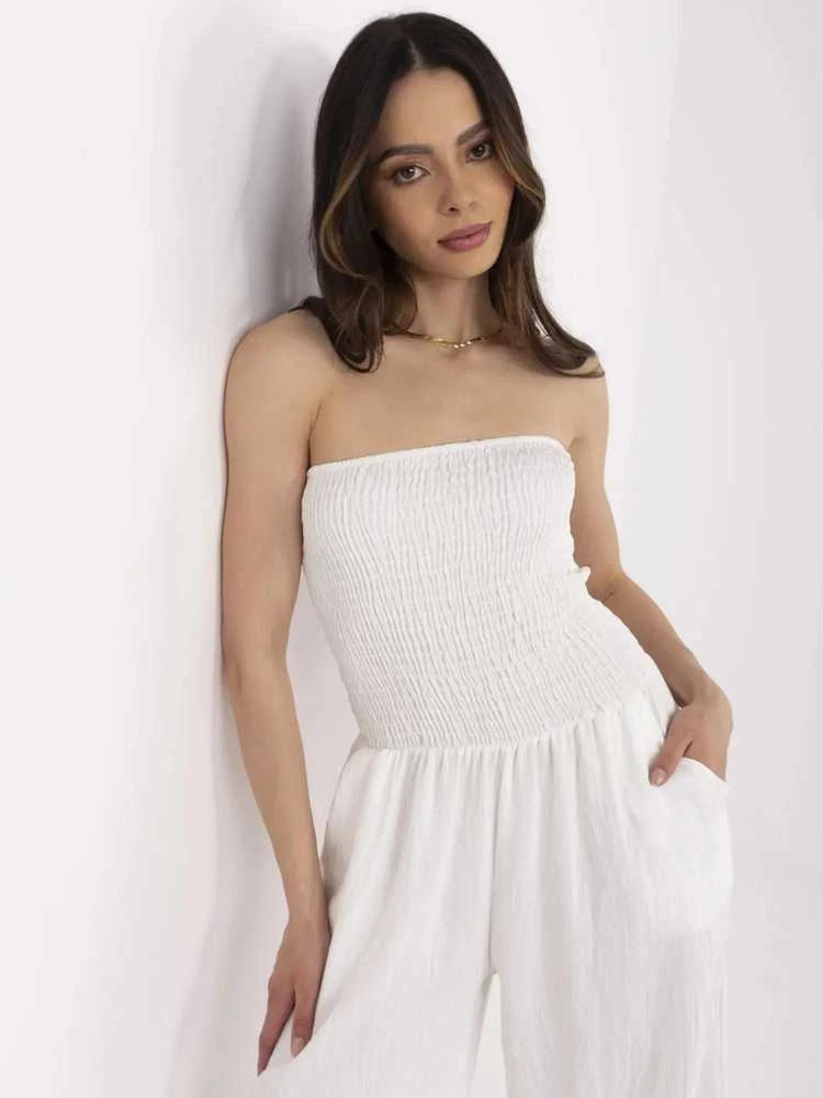 Italy Moda Kombinezonas-MI-KO-271125.80-ecru