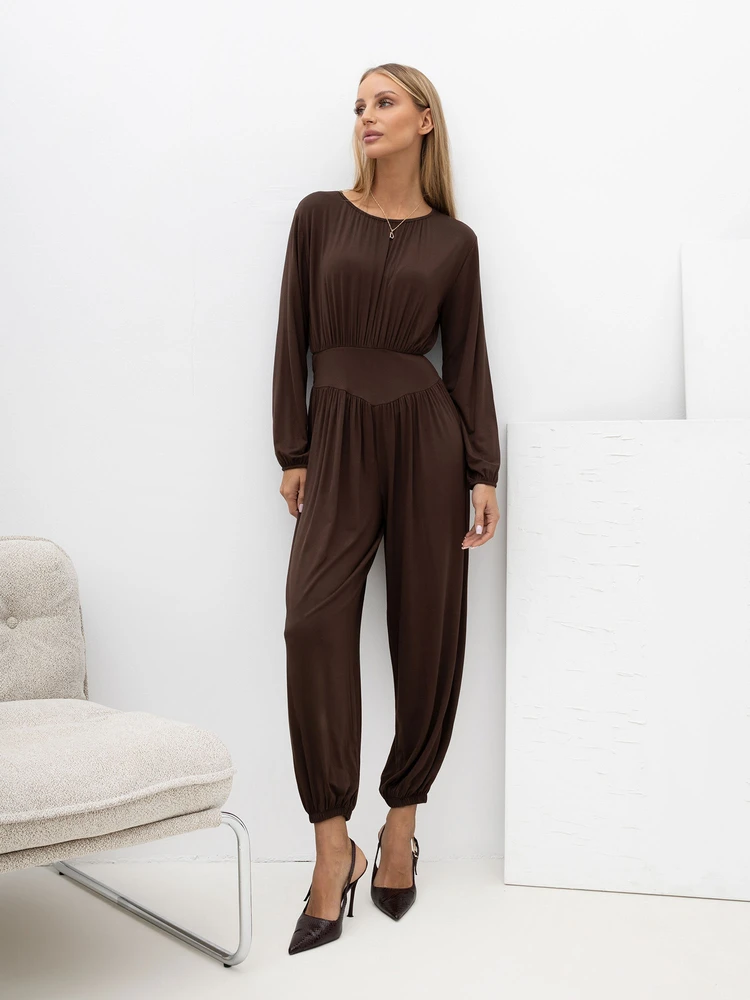 Italy Moda Kombinezonas-MI-KO-3565.11-ruda