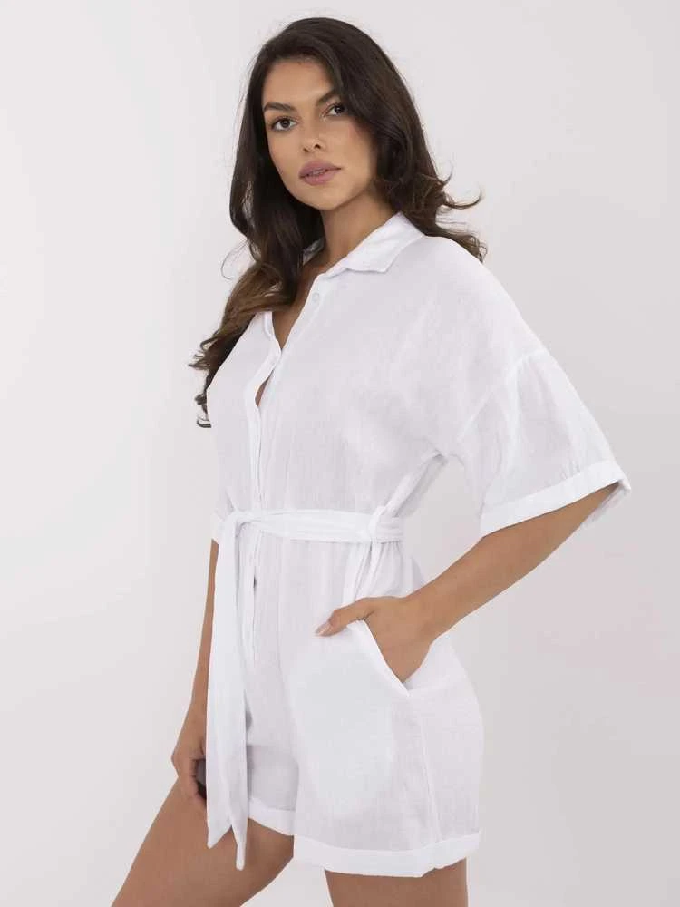 Italy Moda Kombinezonas-MI-KO-A2479.73-balta