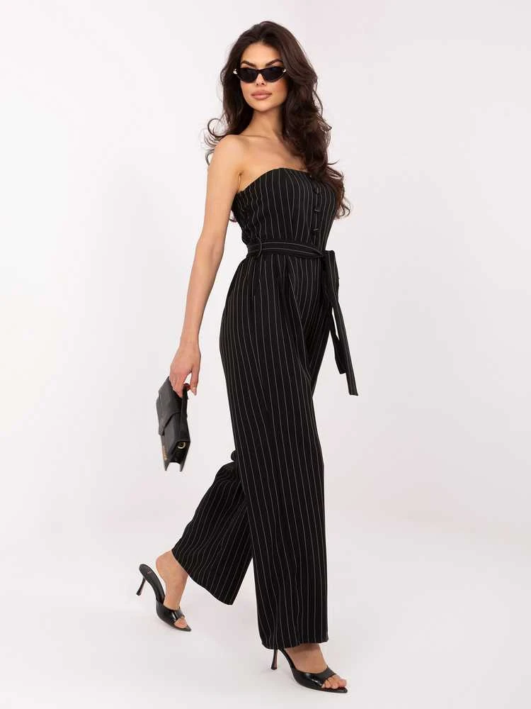 Italy Moda Kombinezonas-MI-KO-A5444.92-juoda