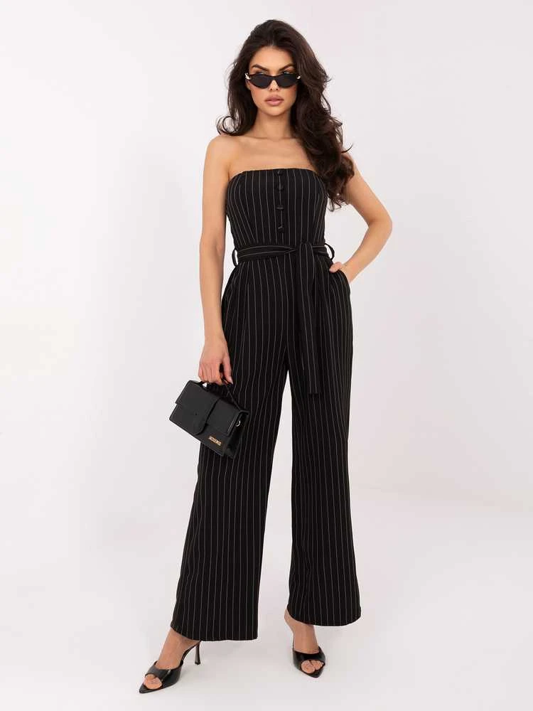 Italy Moda Kombinezonas-MI-KO-A5444.92-juoda