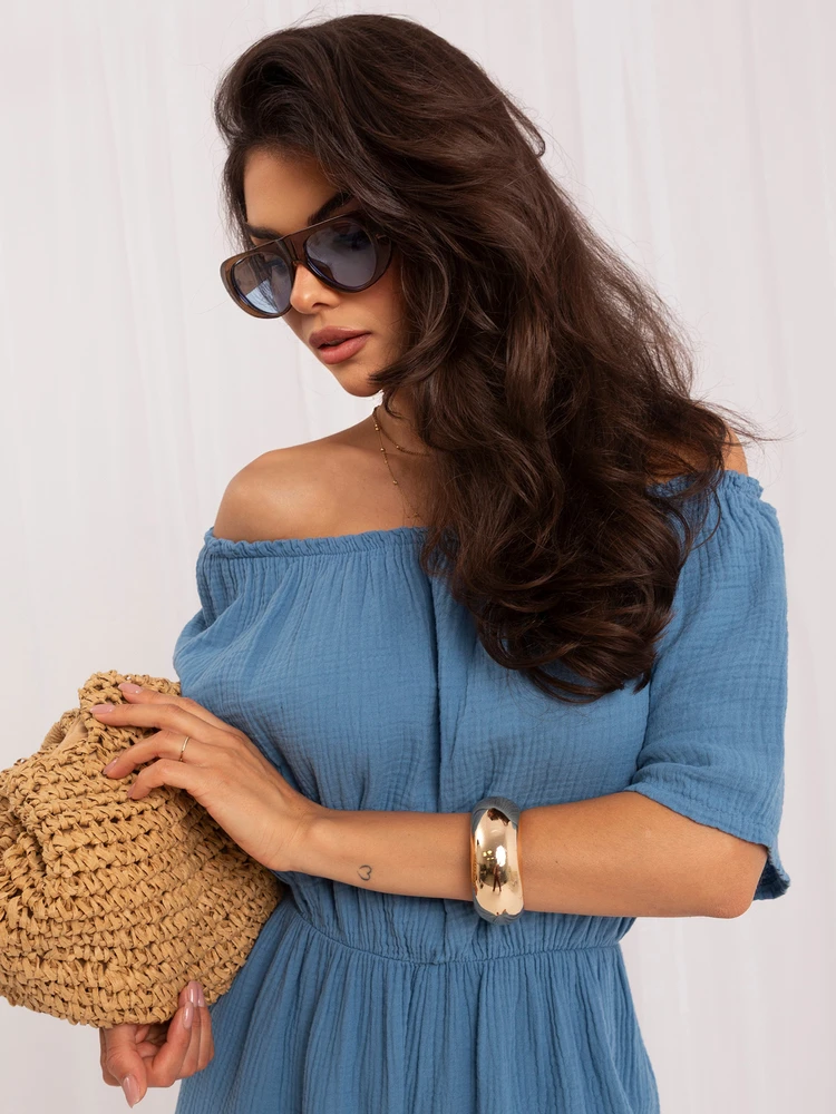 Italy Moda Kombinezonas-MO-KO-0626.86-ciemny mėlyna