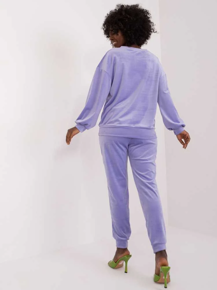 Veliūrinis kostiumas moterims ITALY MODA DHJ-KMPL-8655.05