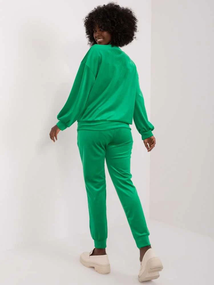 Veliūrinis kostiumas moterims ITALY MODA DHJ-KMPL-8655.05