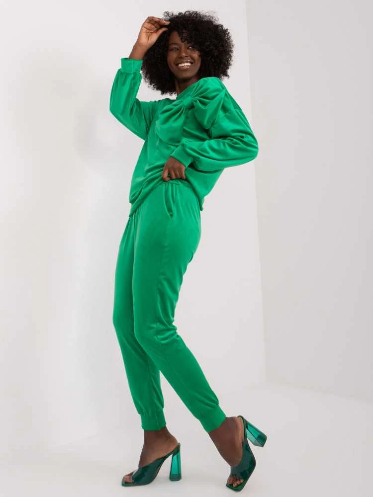 Veliūrinis kostiumas moterims ITALY MODA DHJ-KMPL-8831.14X