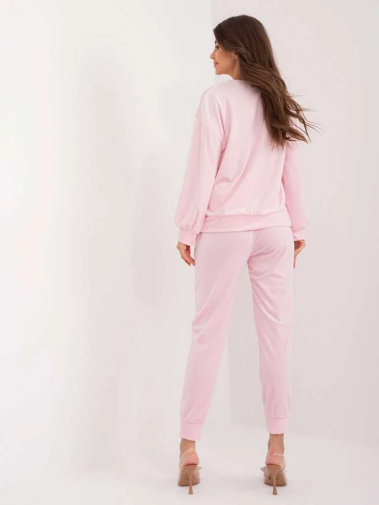 Veliūrinis kostiumas moterims ITALY MODA DHJ-KMPL-8850.68