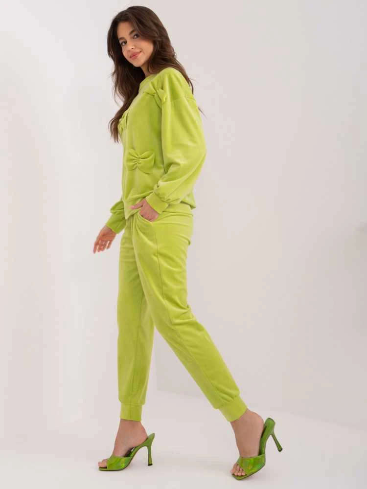 Veliūrinis kostiumas moterims ITALY MODA DHJ-KMPL-8850.68