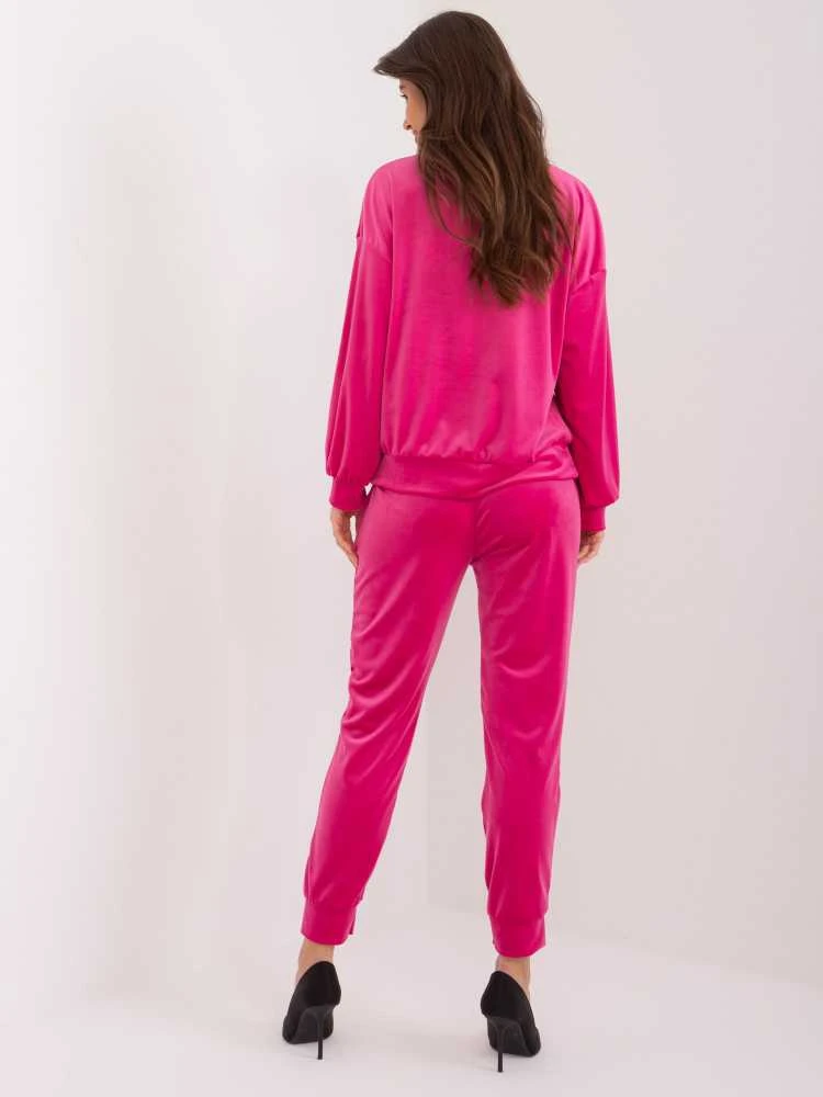 Veliūrinis kostiumas moterims ITALY MODA DHJ-KMPL-8870.59