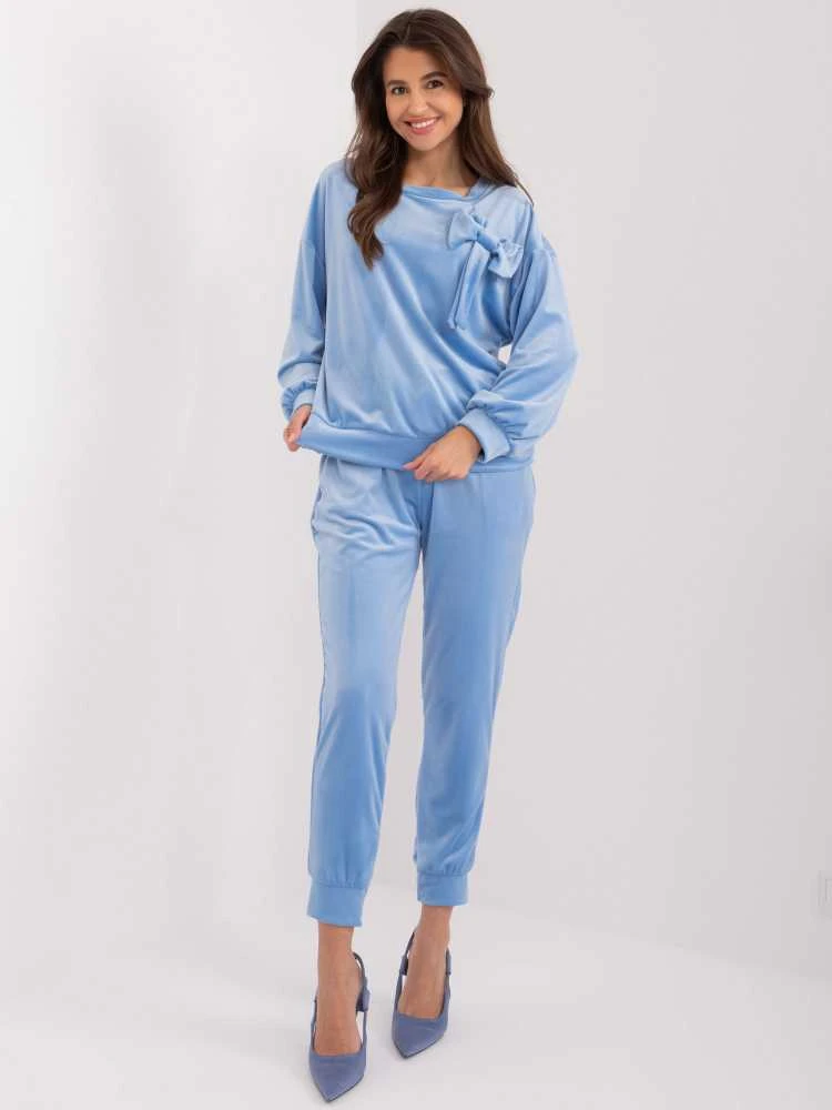 Veliūrinis kostiumas moterims ITALY MODA DHJ-KMPL-8870.59