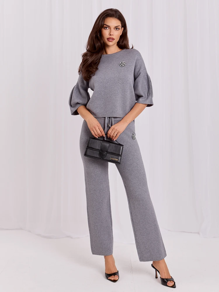 Italy Moda Komplet-IR-KMPL-JK9436A.84-ciemny pilka