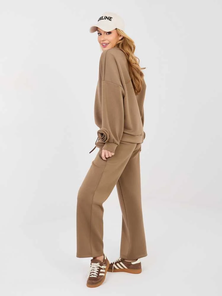 Italy Moda Laisvalaikio kostiumas moterims-IT-KMPL-10015.33-ruda