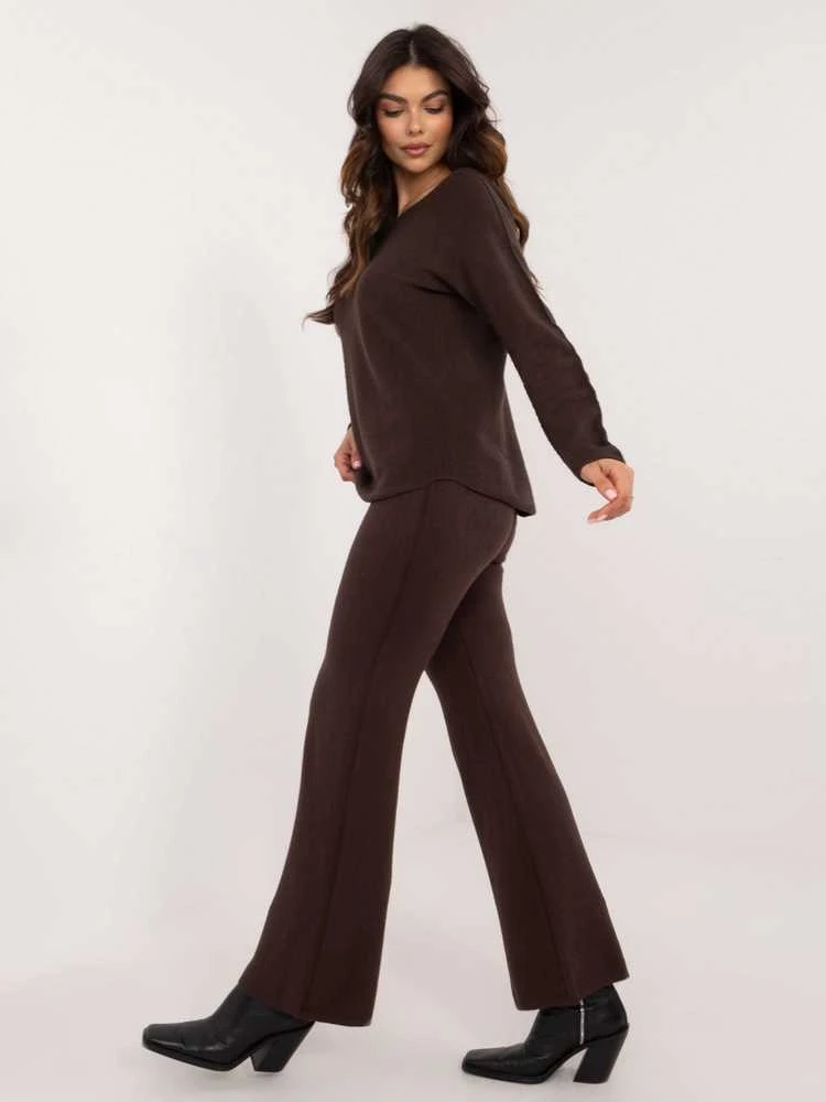 Italy Moda Kostiumėlis moterims-IT-KMPL-2219.51-ciemny ruda
