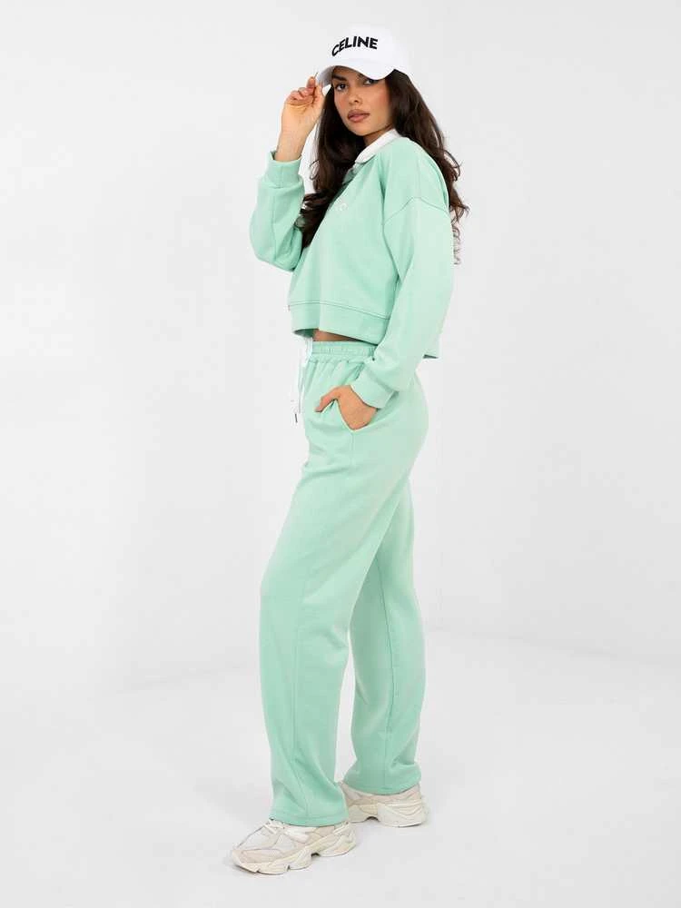 Italy Moda Laisvalaikio kostiumas moterims-IT-KMPL-22212.36-jasny žalia