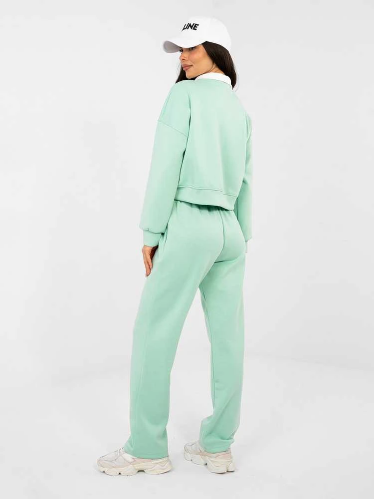 Italy Moda Laisvalaikio kostiumas moterims-IT-KMPL-22212.36-jasny žalia