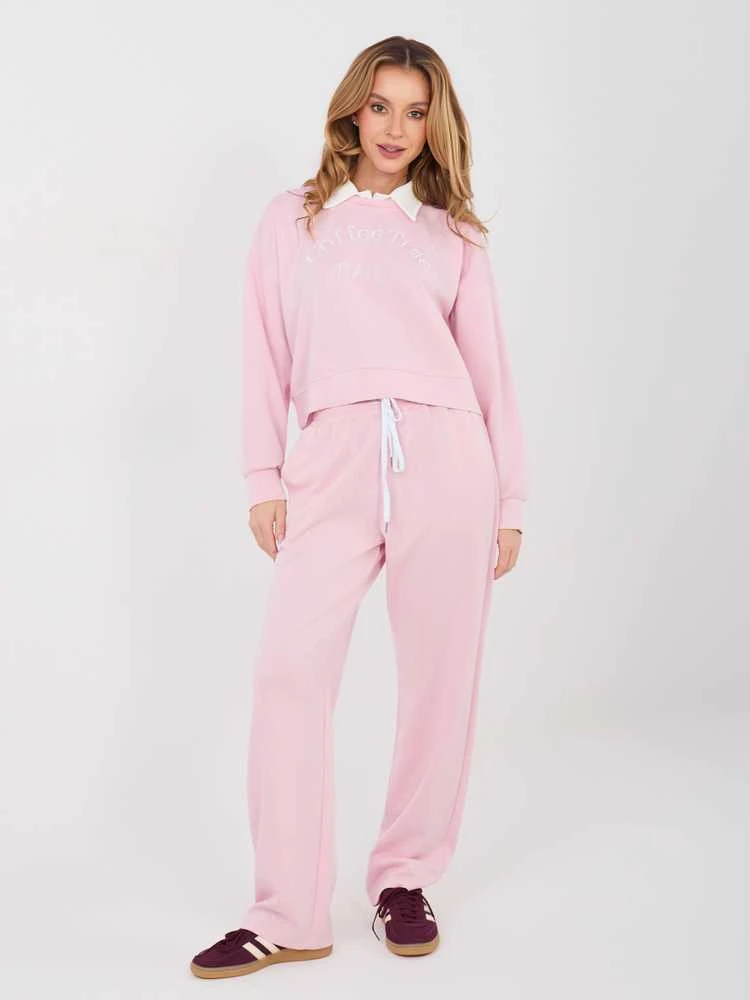 Italy Moda Laisvalaikio kostiumas moterimsIT-KMPL-22212.36-jasny rožinė