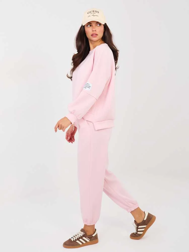 Italy Moda Laisvalaikio kostiumas moterims--IT-KMPL-9781.15-jasny rožinė