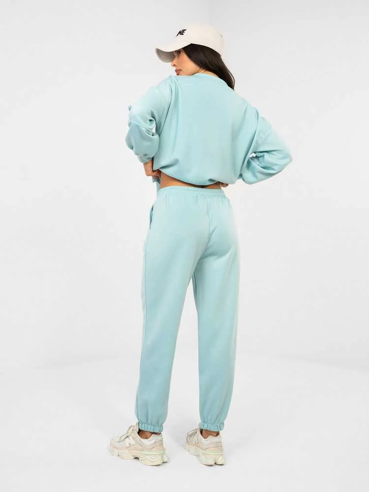 Italy Moda Laisvalaikio kostiumas moterims-t-IT-KMPL-9781.15-mietowy