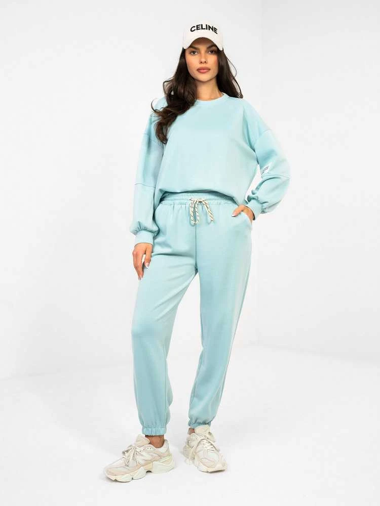 Italy Moda Laisvalaikio kostiumas moterims-t-IT-KMPL-9781.15-mėtų spalvos