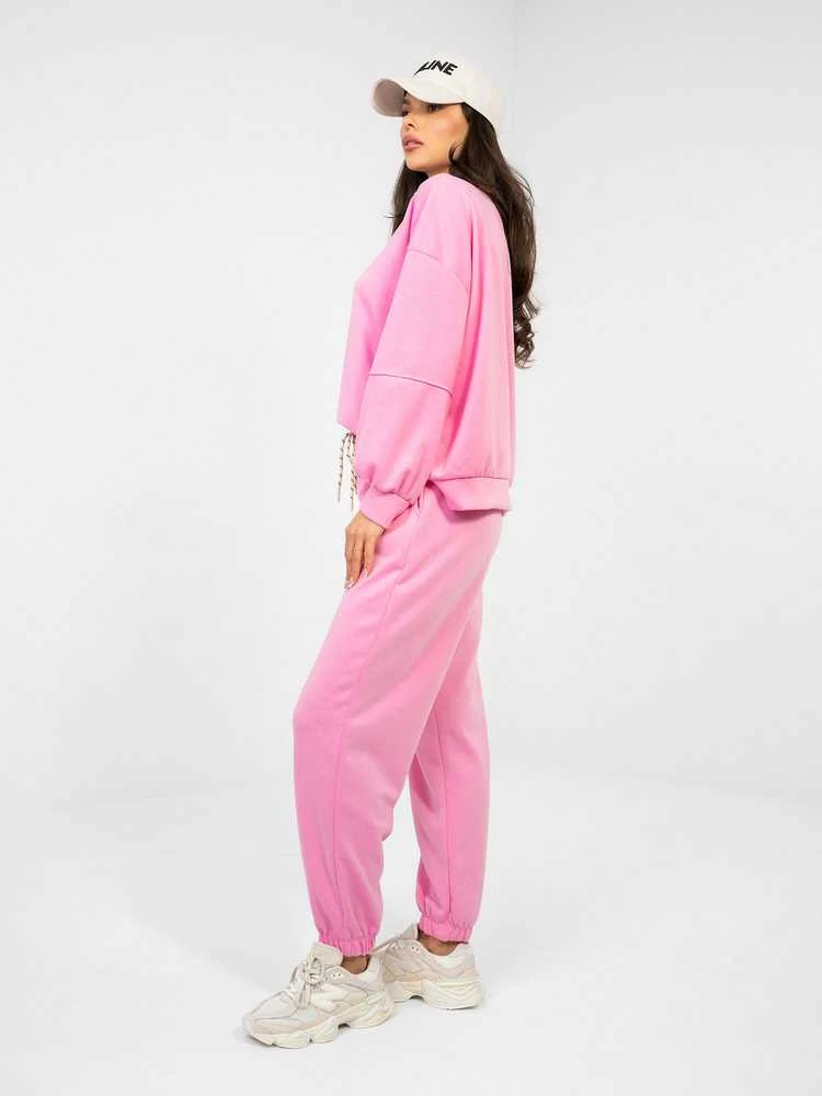Italy Moda Laisvalaikio kostiumas moterims--IT-KMPL-9781.15-rožinė