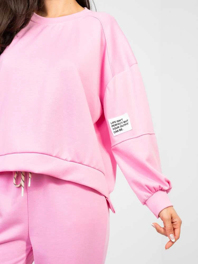 Italy Moda Laisvalaikio kostiumas moterims--IT-KMPL-9781.15-rožinė