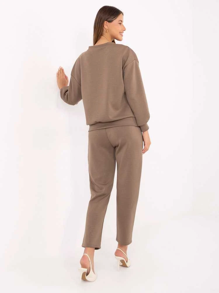 Italy Moda Laisvalaikio kostiumas moterims--IT-KMPL-9831.62-jasny ruda