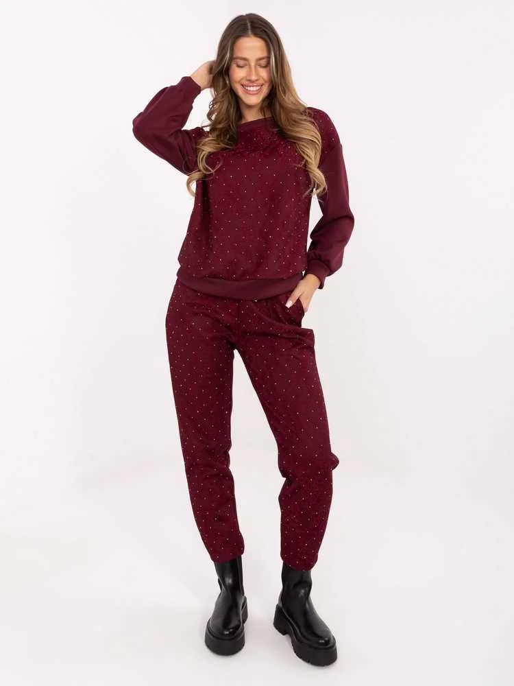 Italy Moda Laisvalaikio kostiumas moterims--IT-KMPL-9850.14P-bordinė
