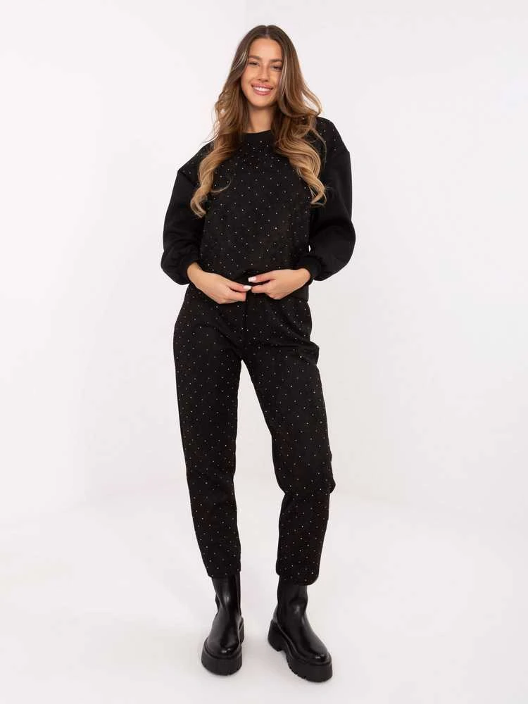 Italy Moda Laisvalaikio kostiumas moterims- IT-KMPL-9850.14P-juoda