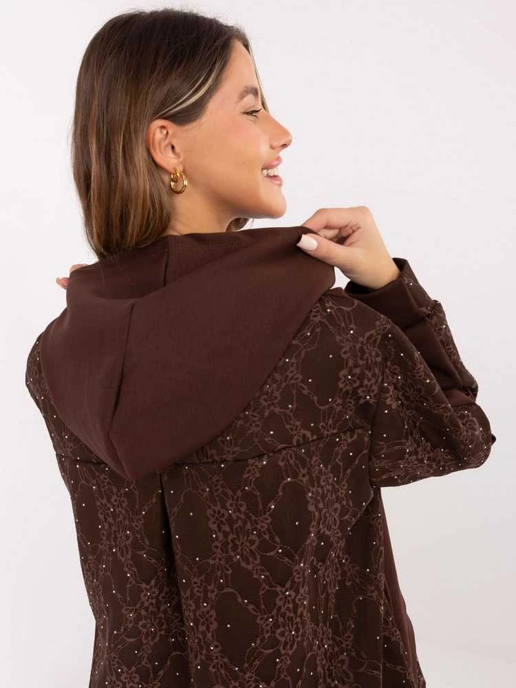 Italy Moda Laisvalaikio kostiumas moterims-IT-KMPL-9860.61-ciemny ruda