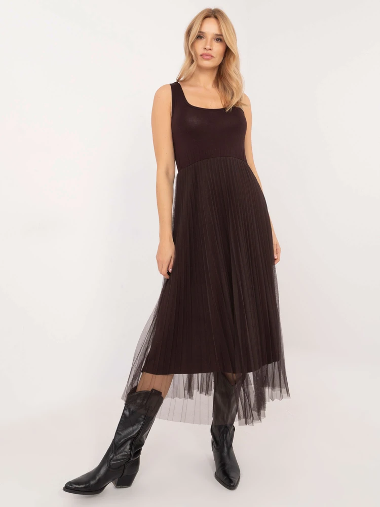 Italy Moda Komplet-MI-KMPL-24266.65P-ciemny ruda